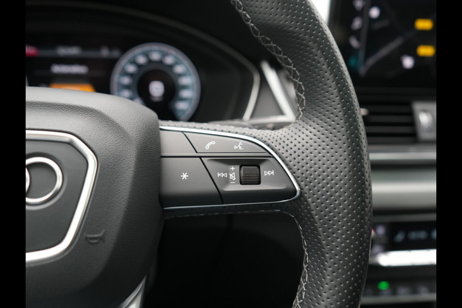 Audi Q5 55 TFSI e 2x S Line PHEV 367pk | Trekhaak Af Fabriek | Panodak | 360 Camera | Lederen Sportstoelen Memory & Verwarmd | Keyless | Blis | Apple Carplay | Cruise Control | Navigatie | DAB | Plug In Hybrid |