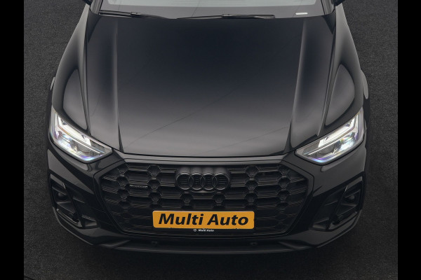 Audi Q5 55 TFSI e 2x S Line PHEV 367pk | Trekhaak Af Fabriek | Panodak | 360 Camera | Lederen Sportstoelen Memory & Verwarmd | Keyless | Blis | Apple Carplay | Cruise Control | Navigatie | DAB | Plug In Hybrid |