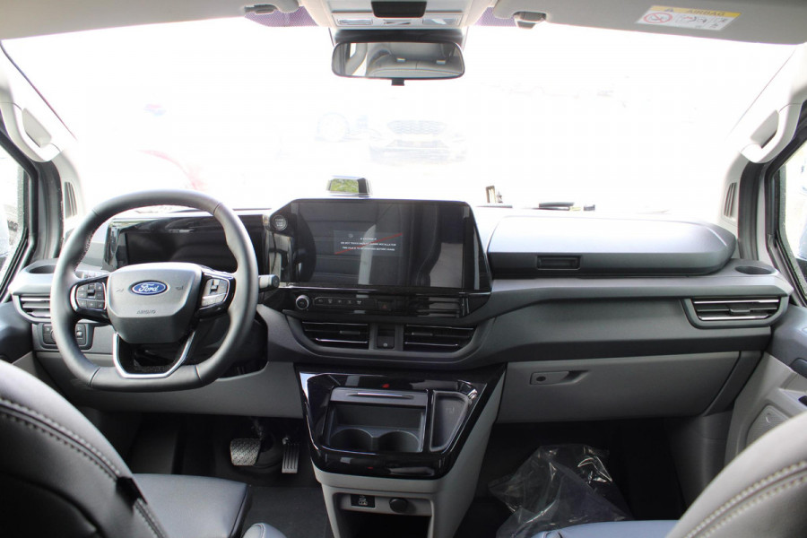 Ford Transit Custom 320 2.5 PHEV L2H1 Grey Platinum DC | Dubbele Cabine | Rijklaar | Dubbele zijschuifdeur | Dual-zone automatische airconditioning | Privacy glass | Groot middenconsole | Trekhaakvoorbereiding | Centrale dubbele vergrendeling | Driver Assistent Pack Ultimate | Verwarmbaar stuurwiel | 2 AGM accus | PHEV 1-fase oplaadkabel 10m | Vehicle Integration System