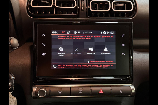 Citroën C3 Aircross 1.2 PureTech Feel 16"/Stoelverwarming/Climate/Apple Carplay & Android Auto/Bluetooth