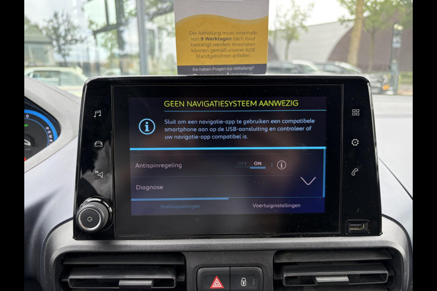 Peugeot e-Rifter EV Allure Pack 50 kWh SOH 100%!| APPLE CARPLAY + ANDROID AUTO| STANDKACHEL|  DUBBELE SCHUIFDEUREN| RIJKLAARPRIJS INCL. 12 MND BOVAG GARANTIE