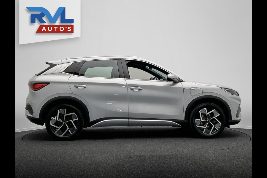 BYD ATTO 3 Design 60 kWh |*100 STUKS* | 204 PK | Pano/dak | Adapt/Cruise/Control | Leder/Beige/Blauw | 360/Camera, Navigatie, BTW!