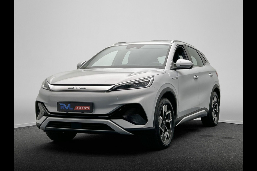 BYD ATTO 3 Design 60 kWh |*100 STUKS* | 204 PK | Pano/dak | Adapt/Cruise/Control | Leder/Beige/Blauw | 360/Camera, Navigatie, BTW!