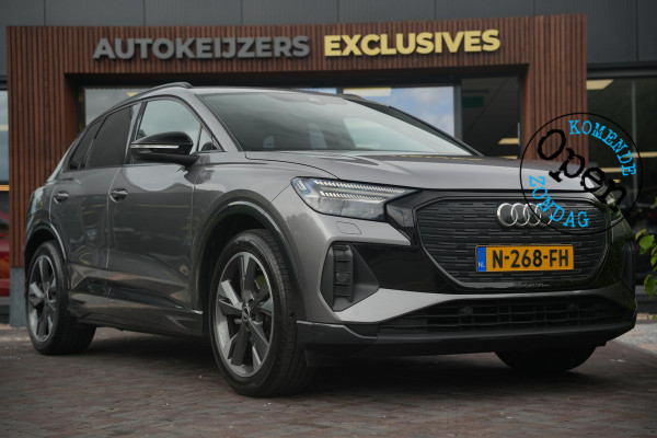 Audi Q4 e-tron 35 Launch edition Advanced 55 kWh Verkeersbord detectie Koplampreiniging Trekhaak uitklapbaar DAB Parkeersensoren voor en achter 20"L.M.
