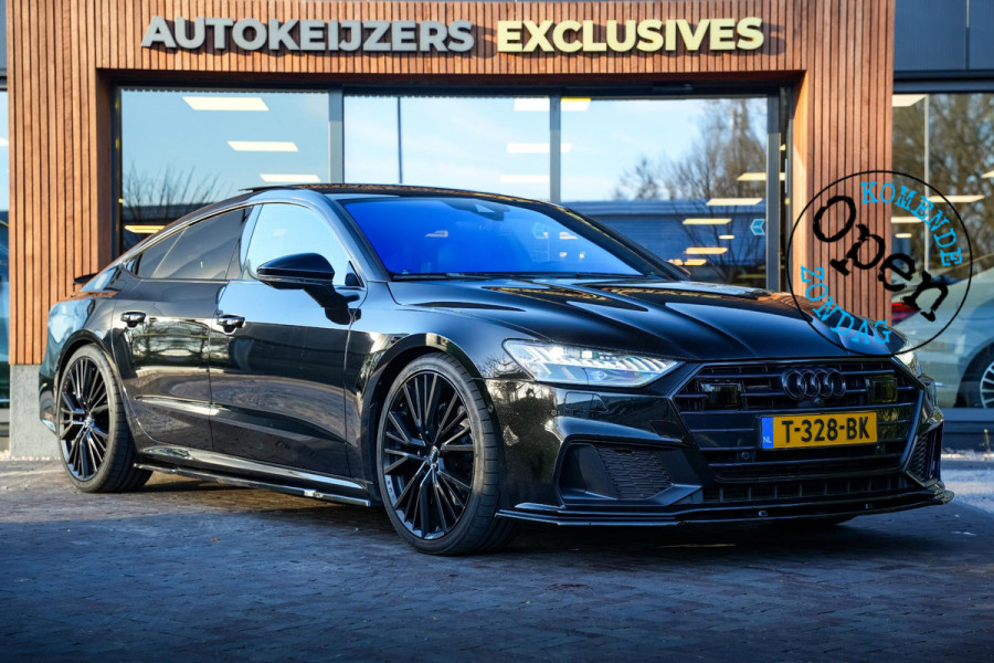 Audi A7 Sportback 50 TDI quattro Pro Line Plus B&O+ Panodak 360 Camera HUD Memory Amient Dynamisch Koplampen Achterlicht Leer