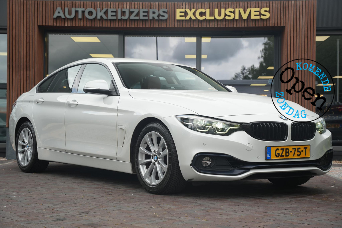 BMW 4 Serie Gran Coupé 420i High Executive Camera Navigatie Cruise Clima Sport Leder Carplay