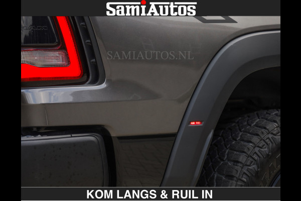 Dodge Ram TRX HELLCAT 712 PK 6.2 V8 | BOM VOL | GRANITE MET ZWART LEDER RODE STIKSELS | CREW CAB DUBBELE CABINE DC | 5 PERSOONS GRIJS KENTEKEN |