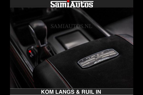 Dodge Ram TRX HELLCAT 712 PK 6.2 V8 | BOM VOL | GRANITE MET ZWART LEDER RODE STIKSELS | CREW CAB DUBBELE CABINE DC | 5 PERSOONS GRIJS KENTEKEN |