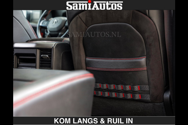 Dodge Ram TRX HELLCAT 712 PK 6.2 V8 | BOM VOL | GRANITE MET ZWART LEDER RODE STIKSELS | CREW CAB DUBBELE CABINE DC | 5 PERSOONS GRIJS KENTEKEN |