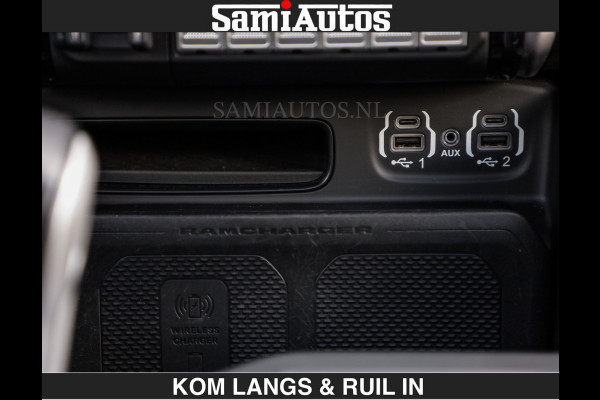 Dodge Ram TRX HELLCAT 712 PK 6.2 V8 | BOM VOL | GRANITE MET ZWART LEDER RODE STIKSELS | CREW CAB DUBBELE CABINE DC | 5 PERSOONS GRIJS KENTEKEN |