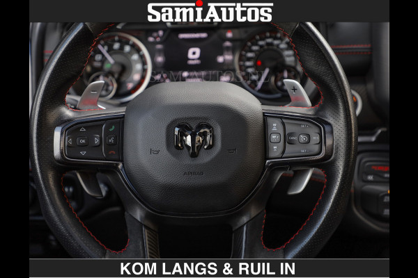 Dodge Ram TRX HELLCAT 712 PK 6.2 V8 | BOM VOL | GRANITE MET ZWART LEDER RODE STIKSELS | CREW CAB DUBBELE CABINE DC | 5 PERSOONS GRIJS KENTEKEN |
