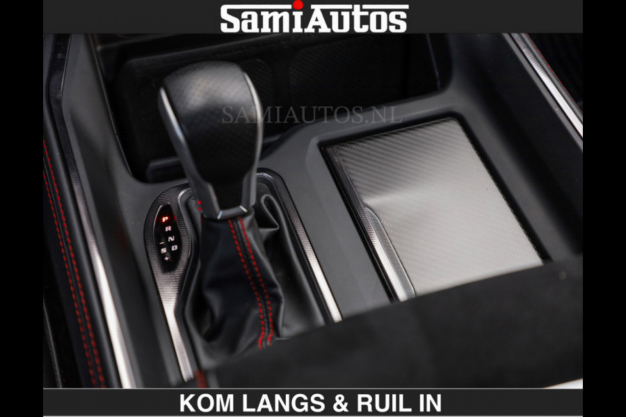 Dodge Ram TRX HELLCAT 712 PK 6.2 V8 | BOM VOL | GRANITE MET ZWART LEDER RODE STIKSELS | CREW CAB DUBBELE CABINE DC | 5 PERSOONS GRIJS KENTEKEN |