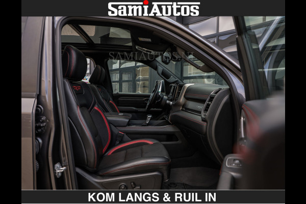 Dodge Ram TRX HELLCAT 712 PK 6.2 V8 | BOM VOL | GRANITE MET ZWART LEDER RODE STIKSELS | CREW CAB DUBBELE CABINE DC | 5 PERSOONS GRIJS KENTEKEN |