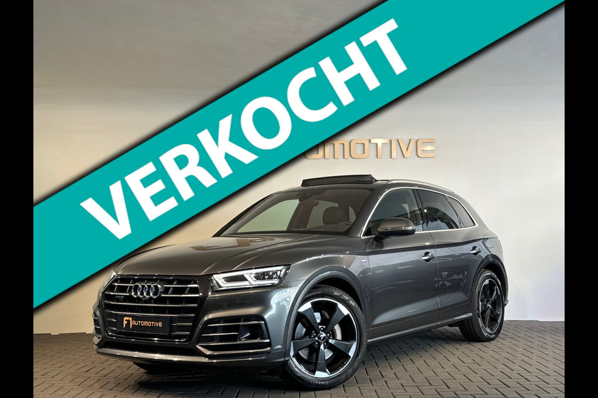 Audi Q5 55 TFSI e quattro S Line Pano|Luchtvering|HuD|B&O