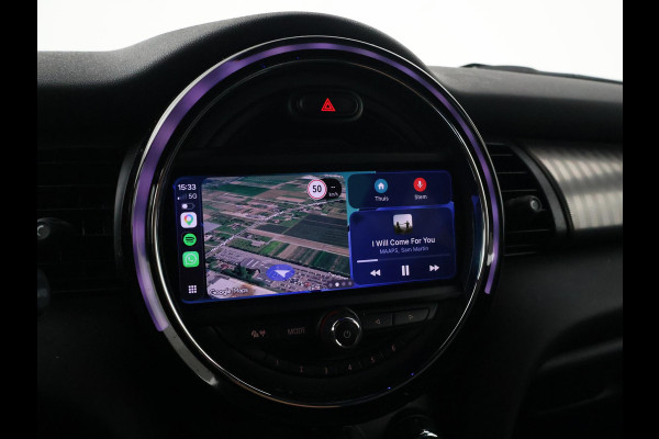 MINI 5-deurs 1.5 COOPER AUT. + LEDER | UNION JACK LED | HARMAN/KARDON | MINI YOURS | APPLE CARPLAY