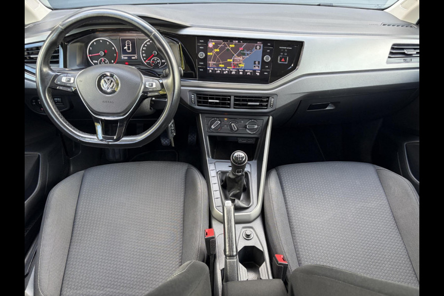 Volkswagen Polo 1.0 TSI Comfortline ✓Carplay✓Navi✓Airco✓Cruise✓4x Elekt Ramen✓95pk✓Bj 11-2019✓Zeer Zuinig✓N.A.P✓Apk tot 11-2027