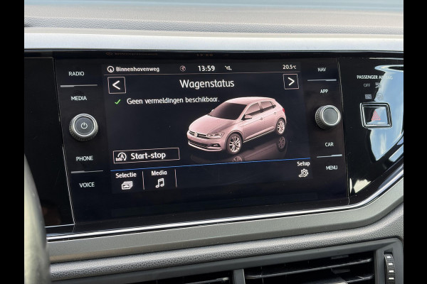Volkswagen Polo 1.0 TSI Comfortline ✓Carplay✓Navi✓Airco✓Cruise✓4x Elekt Ramen✓95pk✓Bj 11-2019✓Zeer Zuinig✓N.A.P✓Apk tot 11-2027