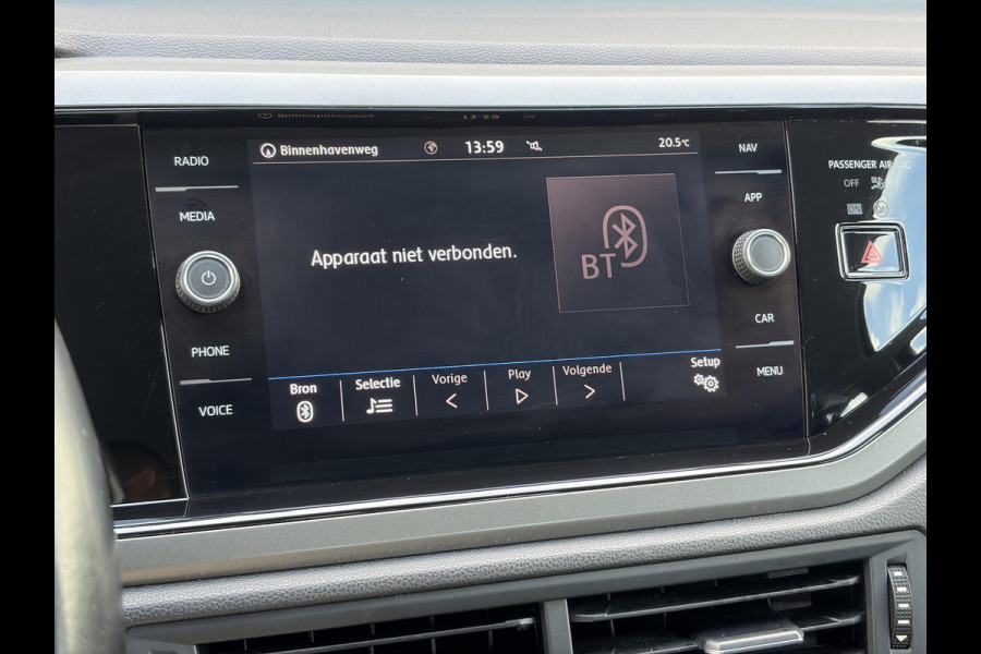 Volkswagen Polo 1.0 TSI Comfortline ✓Carplay✓Navi✓Airco✓Cruise✓4x Elekt Ramen✓95pk✓Bj 11-2019✓Zeer Zuinig✓N.A.P✓Apk tot 11-2027