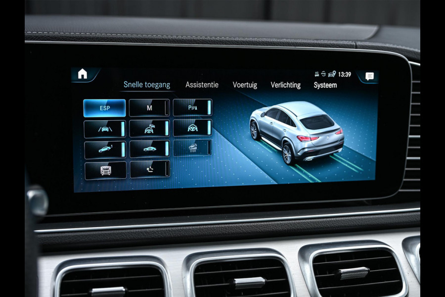 Mercedes-Benz GLE Coupé 350 e 4MATIC Premium Plus AMG Line | Panoramadak | Distronic | Burmester | 360 Camera | Memory Seats | Ambiance Interieur | Trekhaak |