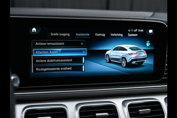 Mercedes-Benz GLE Coupé 350 e 4MATIC Premium Plus AMG Line | Panoramadak | Distronic | Burmester | 360 Camera | Memory Seats | Ambiance Interieur | Trekhaak |