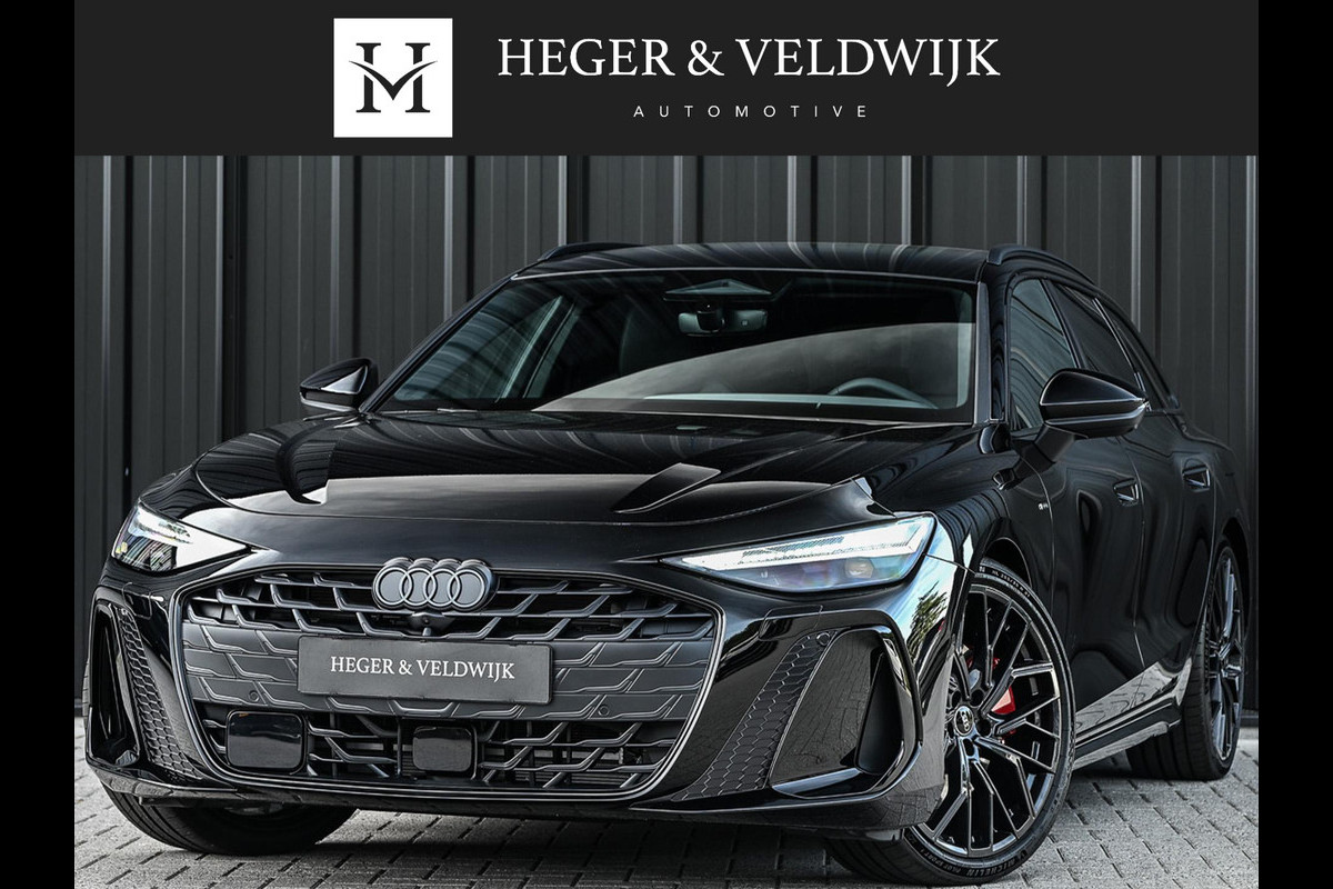 Audi A6 Avant 2.0 e-hybrid quattro S edition Competition 367pk | Panoramadak | Achterasbesturing | 360 Camera | Memory Seat | Ambiance Interieur | Stoelverwarming | Adaptive Cruise | Trekhaak | Passagiers Display |