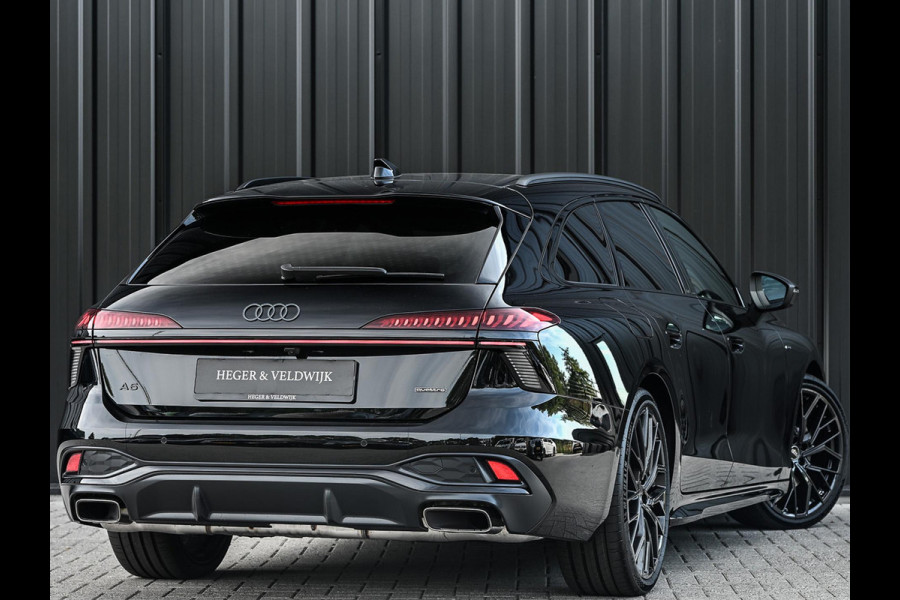 Audi A6 Avant 2.0 e-hybrid quattro S edition Competition 367pk | Panoramadak | Achterasbesturing | 360 Camera | Memory Seat | Ambiance Interieur | Stoelverwarming | Adaptive Cruise | Trekhaak | Passagiers Display |