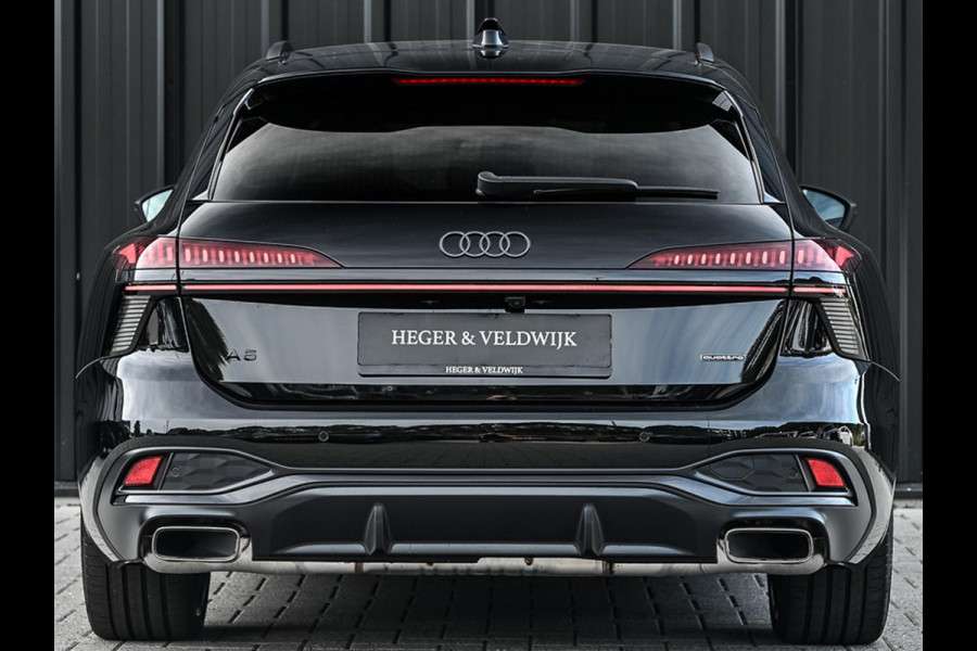 Audi A6 Avant 2.0 e-hybrid quattro S edition Competition 367pk | Panoramadak | Achterasbesturing | 360 Camera | Memory Seat | Ambiance Interieur | Stoelverwarming | Adaptive Cruise | Trekhaak | Passagiers Display |