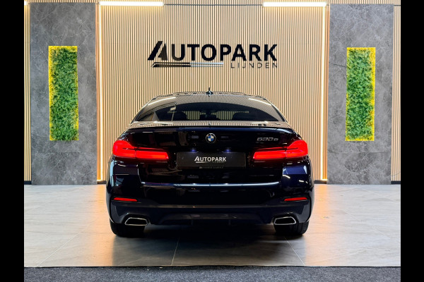 BMW 5 Serie VERKOCHT! 530e High Executive M-SPORT|SCHUIFDAK|HuD|360 CAMERA|LASER|MEMORY|KEYLESS|SFEERVERLICHTING|DODEHOEK|LANE AS