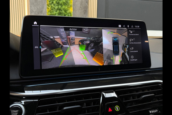 BMW 5 Serie VERKOCHT! 530e High Executive M-SPORT|SCHUIFDAK|HuD|360 CAMERA|LASER|MEMORY|KEYLESS|SFEERVERLICHTING|DODEHOEK|LANE AS