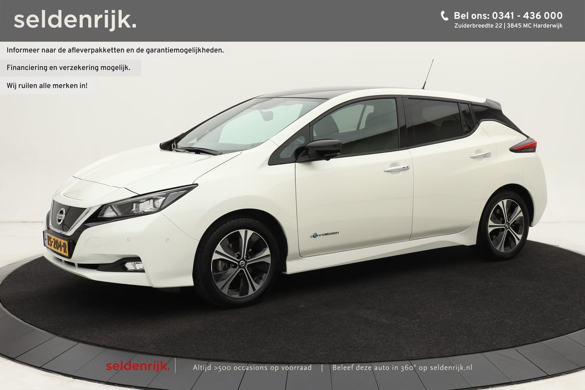 Nissan Leaf Tekna 40 kWh | Excl. BTW | Propilot | Navigatie | Volleder | Bose | Keyless | Climate control