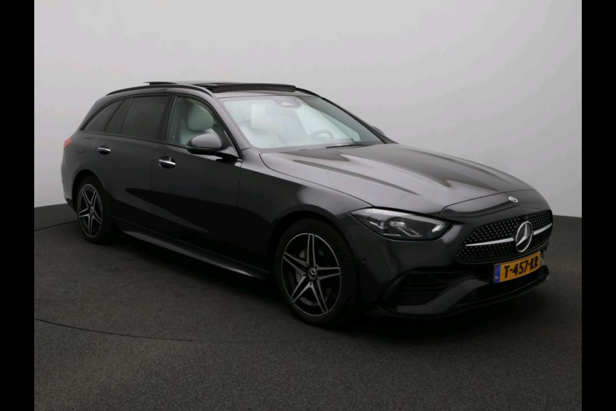 Mercedes-Benz C-Klasse Estate 300 e AMG Plug-In Hybride AMG Line | Premium Plus | Night Pakket | Panorama Schuif-Kanteldak | Alarm | Inclusief 24 maanden MB Certified garantie voor Europa.