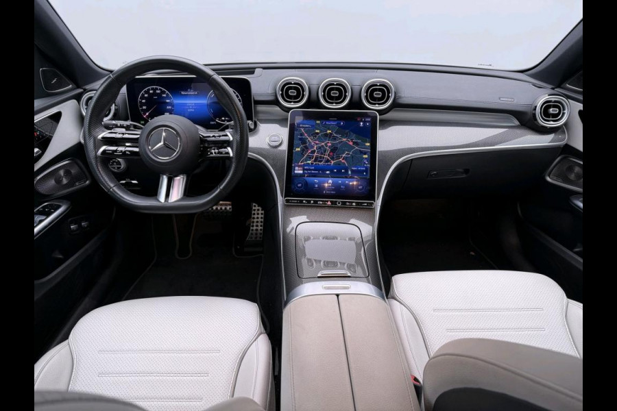 Mercedes-Benz C-Klasse Estate 300 e AMG Plug-In Hybride AMG Line | Premium Plus | Night Pakket | Panorama Schuif-Kanteldak | Alarm | Inclusief 24 maanden MB Certified garantie voor Europa.