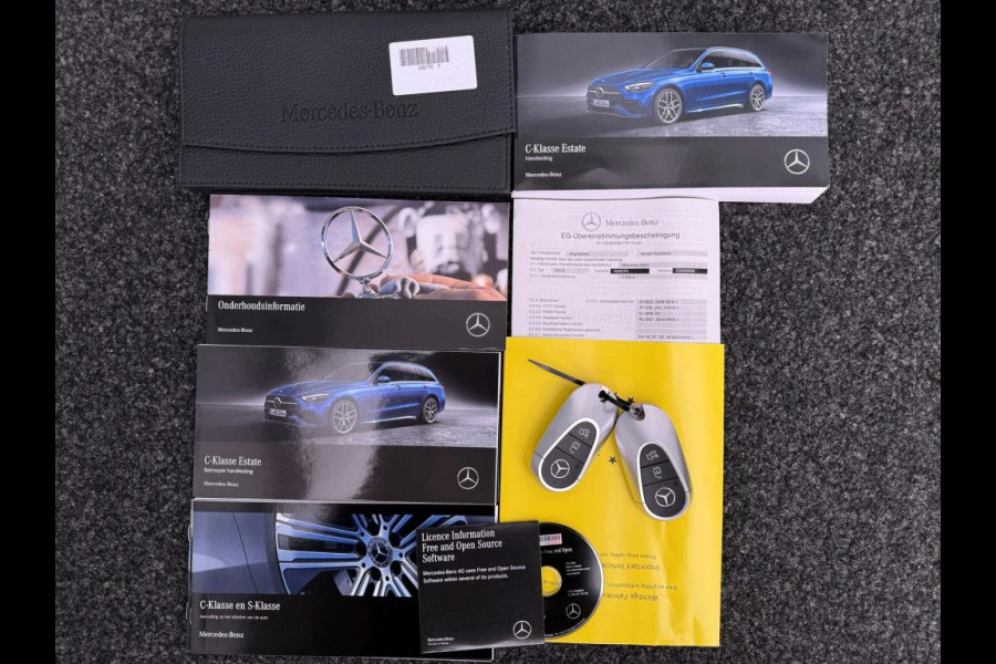 Mercedes-Benz C-Klasse Estate 300 e AMG Plug-In Hybride AMG Line | Premium Plus | Night Pakket | Panorama Schuif-Kanteldak | Alarm | Inclusief 24 maanden MB Certified garantie voor Europa.