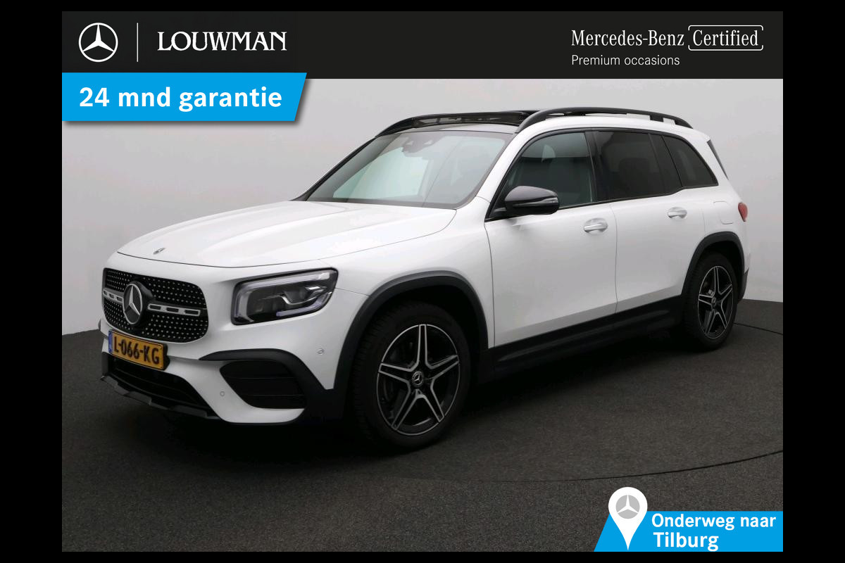 Mercedes-Benz Glb 180 Business Solution AMG AMG Line | Night Pakket | Panorama Schuif-Kanteldak | Parkeerpakket met achteruitrijcamera | Stoelverwarming. Inclusief 24 maanden MB Certified garantie voor Europa.