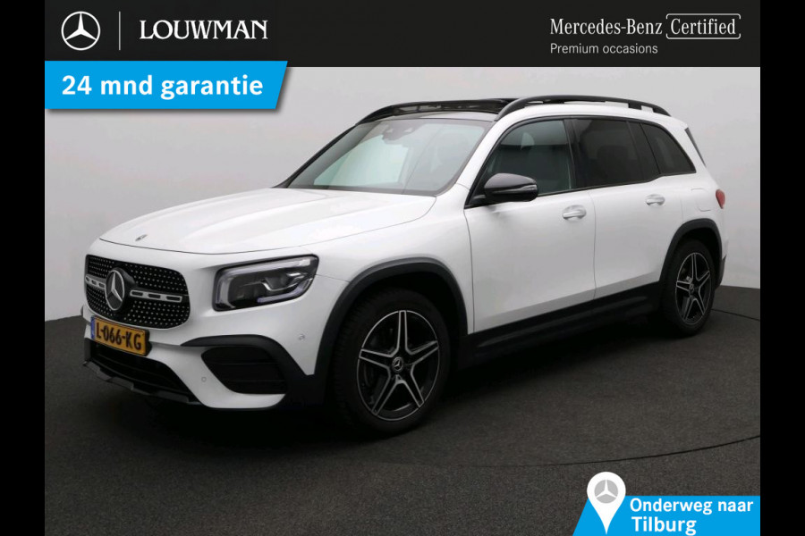 Mercedes-Benz Glb 180 Business Solution AMG AMG Line | Night Pakket | Panorama Schuif-Kanteldak | Parkeerpakket met achteruitrijcamera | Stoelverwarming. Inclusief 24 maanden MB Certified garantie voor Europa.