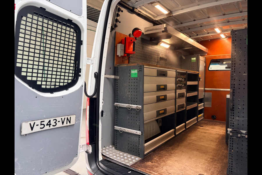 Mercedes-Benz Sprinter Automaat Servicewagen 314 2.2 CDI 140PK L2H2 euro6 BOTT, Victron V230, Standkachel Trekhaak RIJKLAARPRIJS