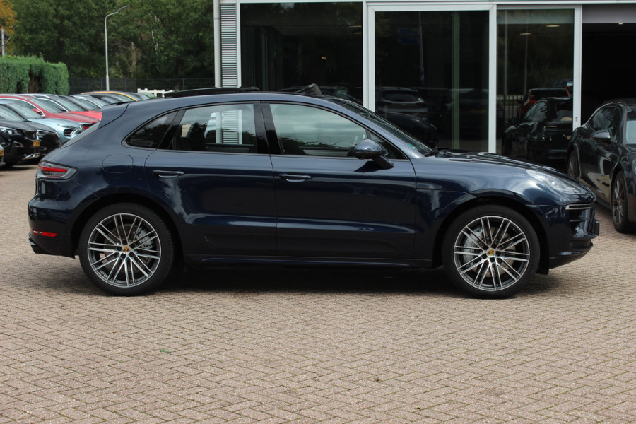 Porsche Macan 2.9 Turbo / Panoramadak / 360Camera / Standkachel / Luchtvering / Adaptieve Stoelen / Keyless / 21'' / Matrix LED / Bose / Sportdesign / Ventilatie+Verwarming / Dodehoek / DAB / ACC
