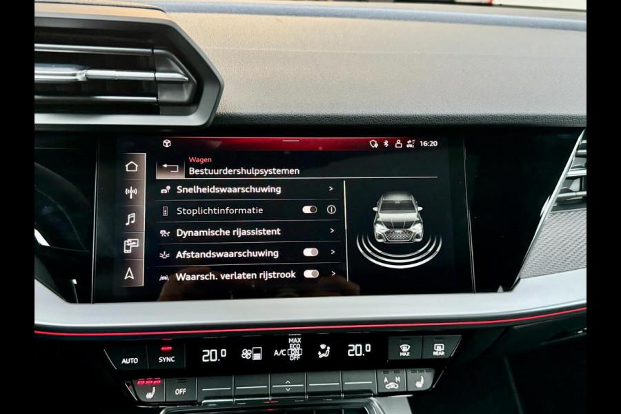 Audi RS3 Sportback 2.5 TFSI quattro 400+PK MATRIX-LED/VIRTUAL/B&O/SFEER/LEDER+S.VERWARMING/19"LMV/CAM/PDC/ACC/12 MND GARANTIE!!