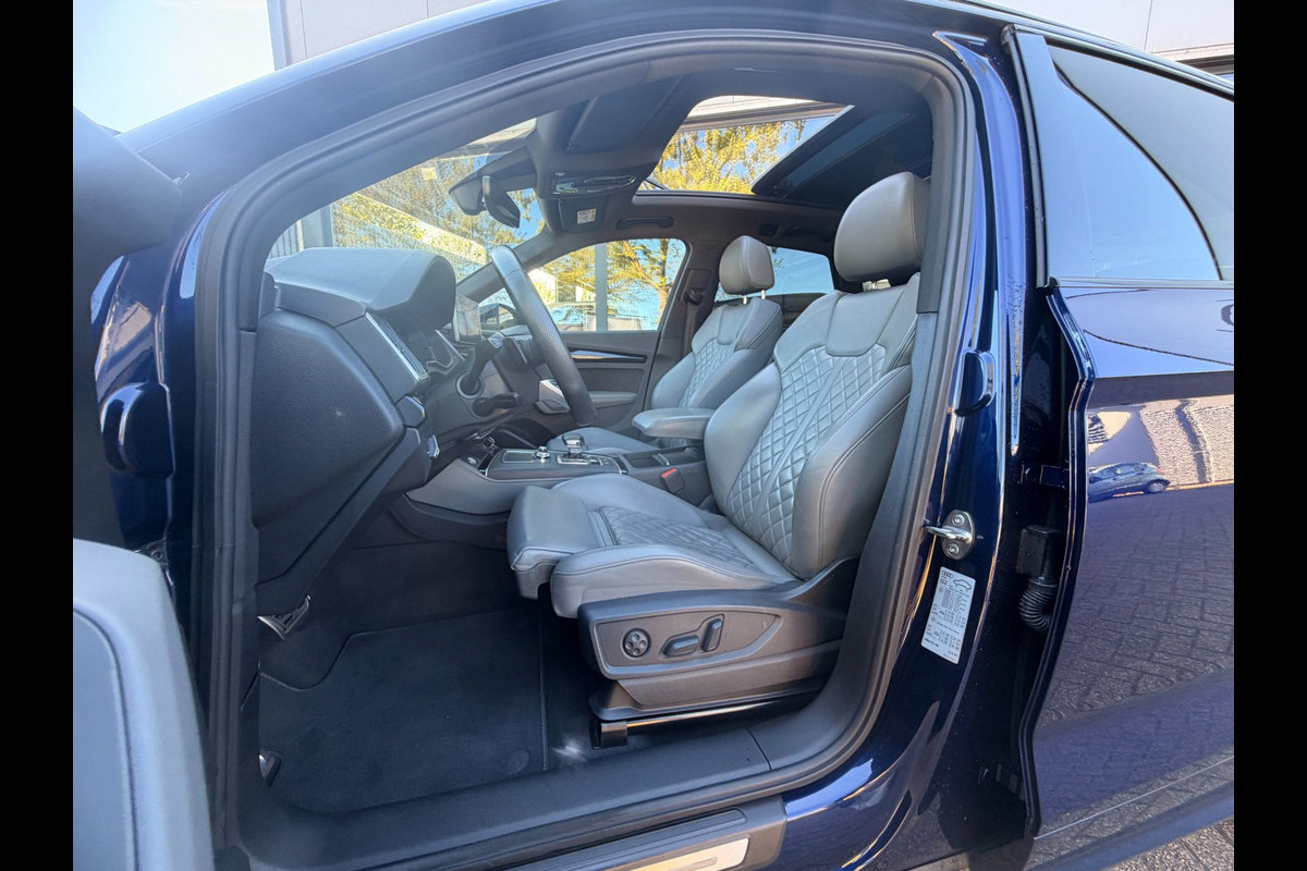 Audi Q5 2.0 TFSI quattro Sport S Line Black Edition| Nappa-Leder Pano|Virtual|ACC| Sfeer|Memorie electr -trekhaak| Voll Opties !!!