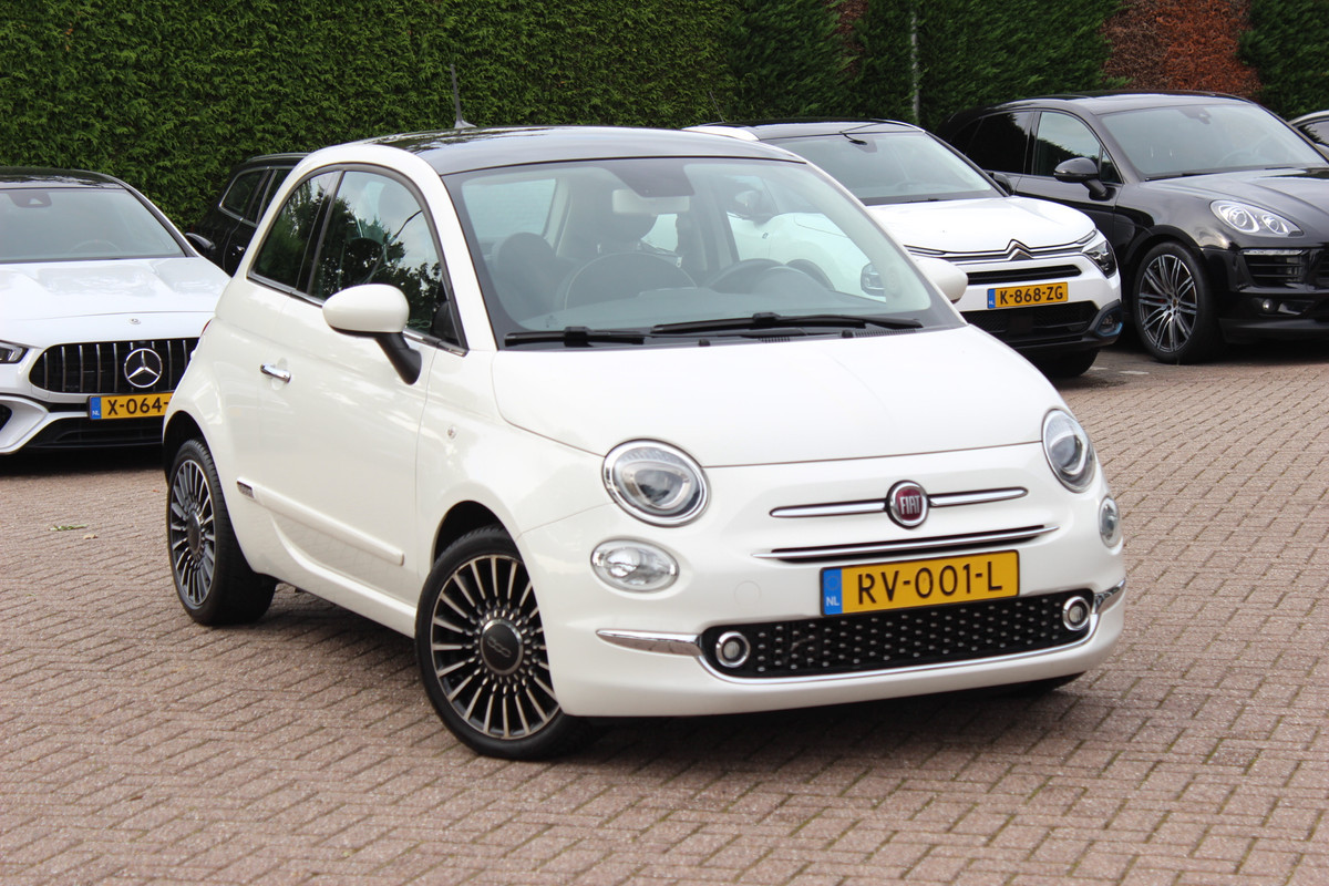 Fiat 500 0.9 TwinAir Turbo Lounge / Panoramadak / Navigatie / 15'' / Bluetooth / Cruise Control