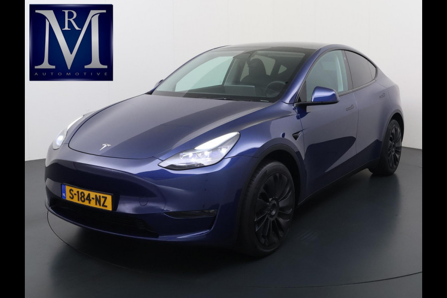 Tesla Model Y Long Range AWD 75 kWh 1E EIGENAAR | ORIGINEEL NL AUTO | SOH 97% | RIJKLAAR GELEVERD | TESLA FABRIEKSGARANTIE TOT 03-2027 OF 80.000 KM | TESLA GARANTIE ACCU + AANDRIJFLIJN T/M 03-2031 OF 192.000 KM