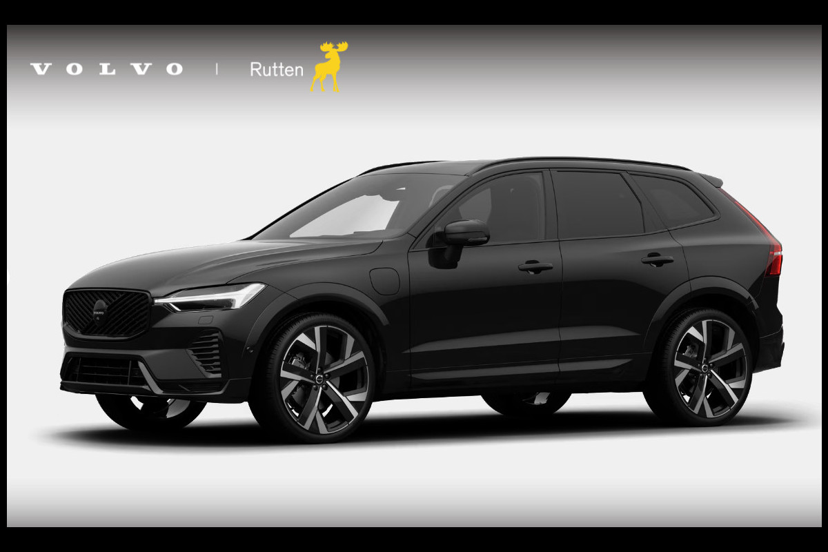 Volvo XC60 T8 406PK Automaat Plug-in Ultra Black Edition Exec Luchtvering/ Bowers & Wilkins/ Stoelventilatie/ Stoelverwarming voor en achter/ Stuurverwarming/ 22" Diamond Cut velgen/ Google infotainment/