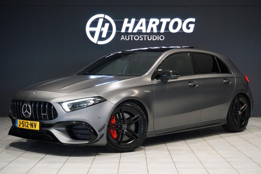 Mercedes-Benz A-Klasse AMG 45 S 4MATIC+ Edition 1 422pk + RECARO / BURMESTER / PANO / 360° / DESIGNO