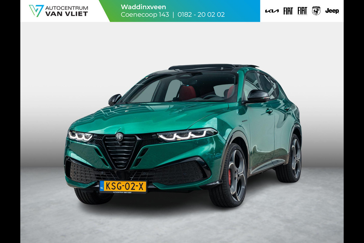 Alfa Romeo Tonale 1.3 Ibrida Plug-In Q4 270pk AWD Veloce | Teck Pack | Schuif/Kanteldak | Harman Kardon | 20"  | Bicolore