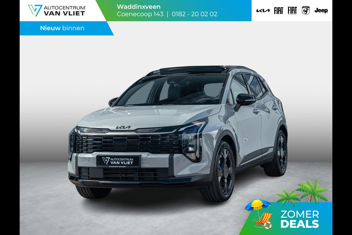 Kia Sportage 1.6 T-GDi Plug-in Hybrid Black Edition Advanced | Direct leverbaar | Full Options | o.a. 19"Velgen | Pano dak | Stoelverw. achterbank | Direct leverbaar!