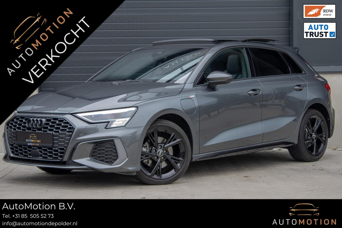 Audi A3 Sportback 40 TFSIe S line PANO MAXTON MATRIX MASSAGE KEYLESS
