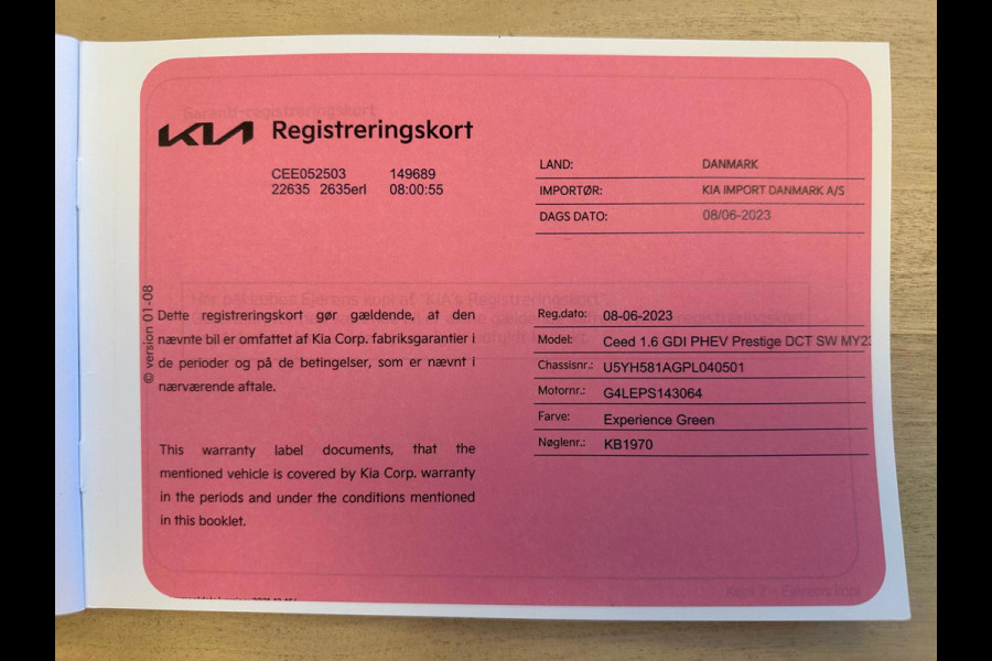 Kia Ceed Sportswagon 1.6 GDI PHEV DynamicLine|ACC|ANDROID+CARPLAY|STOEL+STUURVERW|CAMERA|CRUISE+CLIMATE CTR|INCL. BTW|1e EIGENAAR|