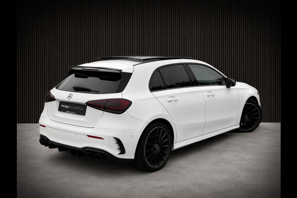 Mercedes-Benz A-Klasse 200 Business Solution AMG Upgrade | Panoramadak | Stoelverwarming | Cruise Control | Navigatie | Camera | LED High Performance | Keyless | Ambiance Verlichting | Parkeersensoren |
