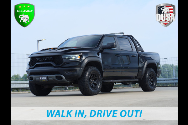 RAM 1500 | TRX | 6.2L Supercharged V8 | Crew cab | 4X4 | 850pk! | LED Package | RAMBAR | Leder | Panorama | Harman Kardon Nieuw binnen!