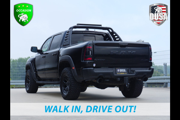 RAM 1500 | TRX | 6.2L Supercharged V8 | Crew cab | 4X4 | 850pk! | LED Package | RAMBAR | Leder | Panorama | Harman Kardon Nieuw binnen!